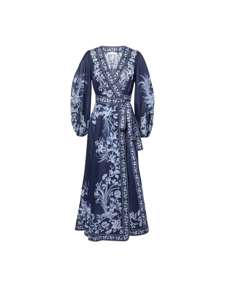 ZIMMERMANN Cotton wrap maxi dress Aliane - picture 1 ZIMMERMANN Cotton wrap maxi dress Aliane - picture 1