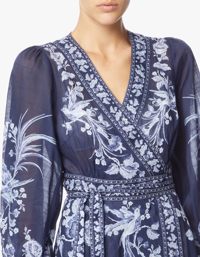 ZIMMERMANN Cotton wrap maxi dress Aliane - picture 5 ZIMMERMANN Cotton wrap maxi dress Aliane - picture 5