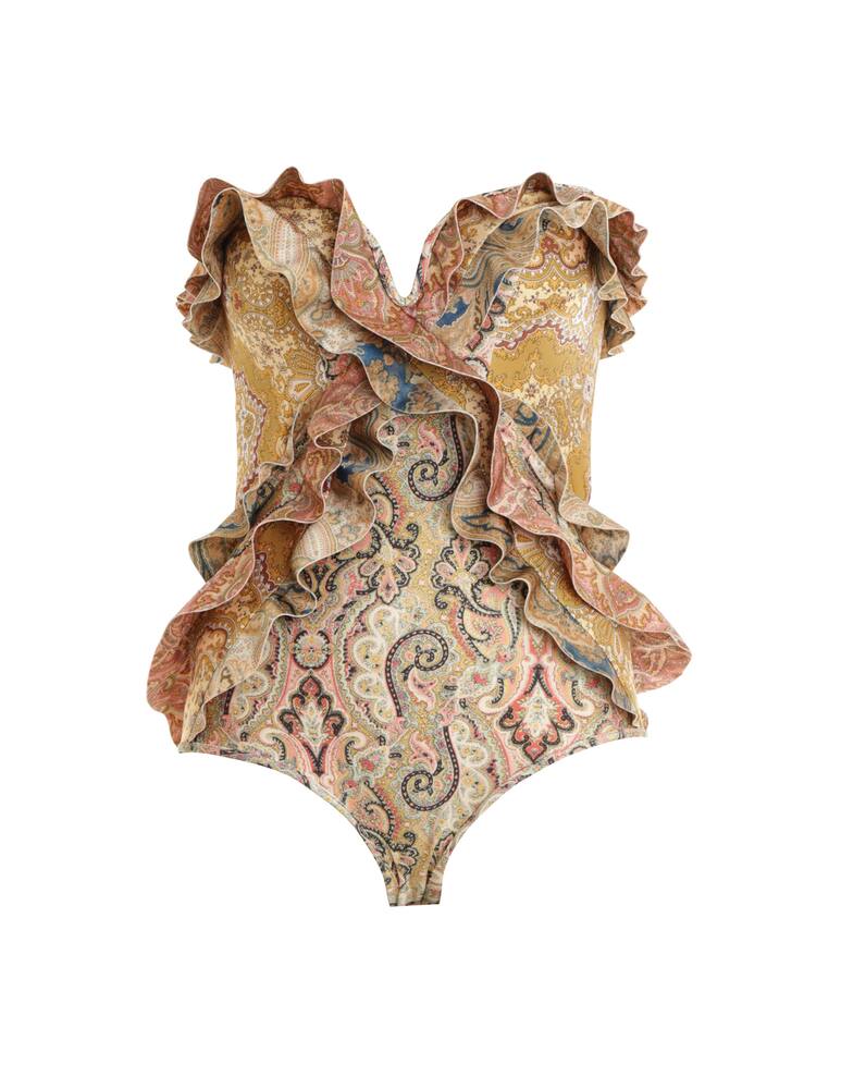 rinascente ZIMMERMANN Freja spliced frill one piece