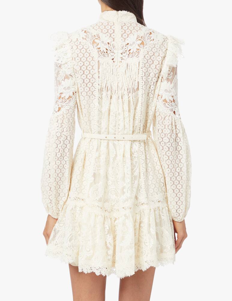 rinascente ZIMMERMANN Vestito corto in pizzo testurizzato Concert