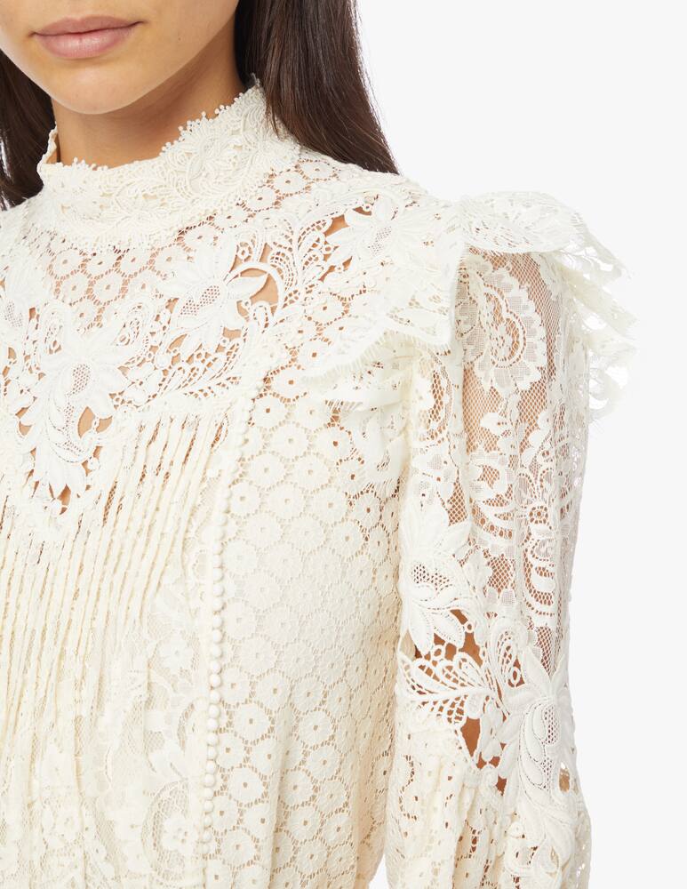 rinascente ZIMMERMANN Vestito corto in pizzo testurizzato Concert