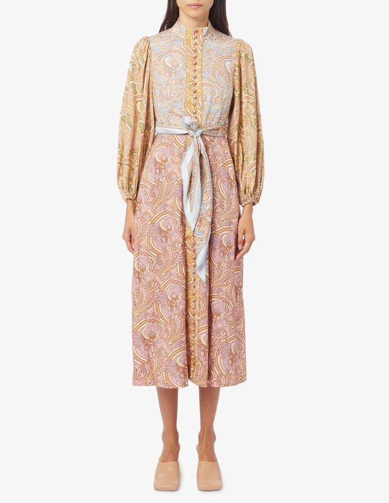 rinascente ZIMMERMANN Buttoned midi dress Tempo