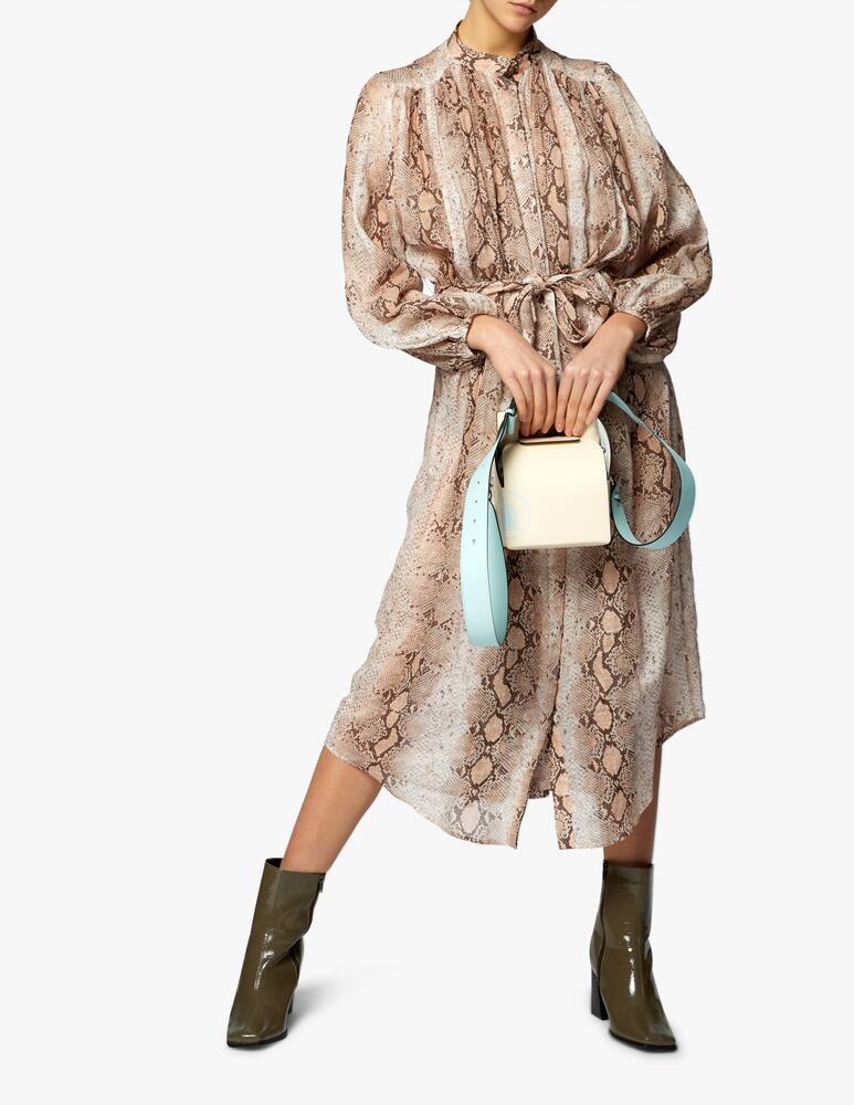rinascente ZIMMERMANN Long dress with python stamp