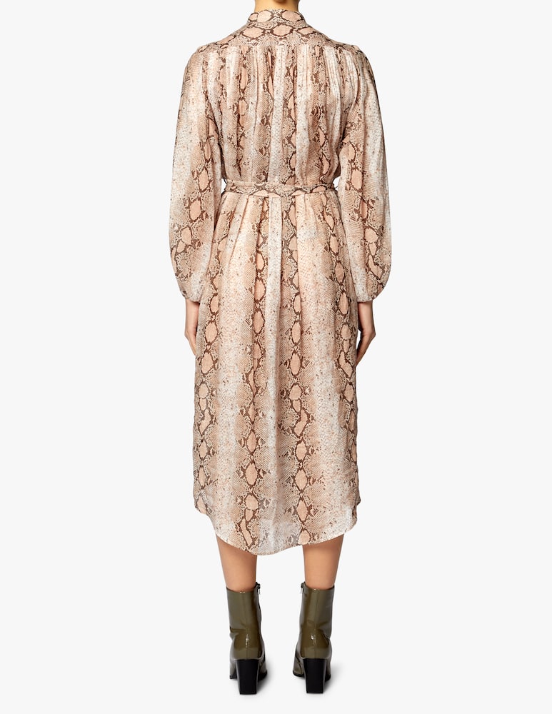 ZIMMERMANN Long dress with python stamp - picture 3 ZIMMERMANN Long dress with python stamp - picture 3