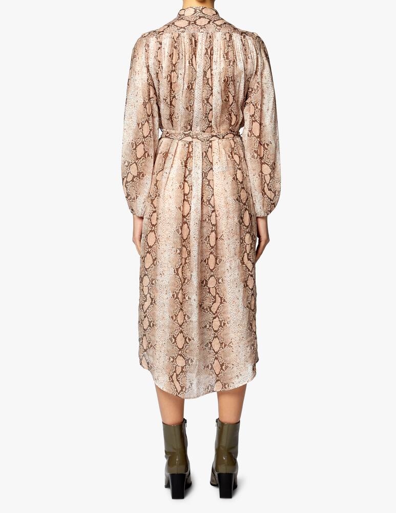 rinascente ZIMMERMANN Long dress with python stamp