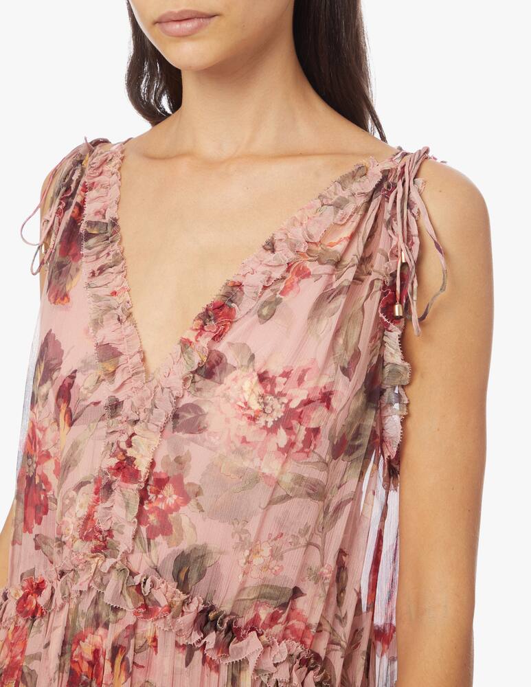 rinascente ZIMMERMANN Silk sleeveless dress Cassia
