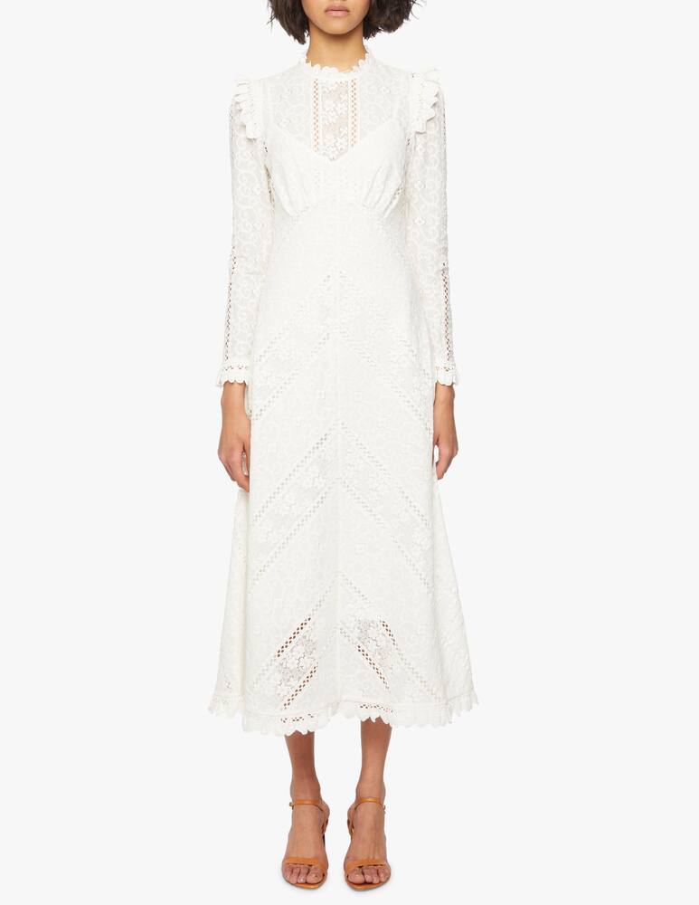 rinascente ZIMMERMANN Brighton Panelled lace dress