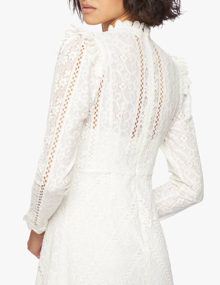 rinascente ZIMMERMANN Brighton Panelled lace dress