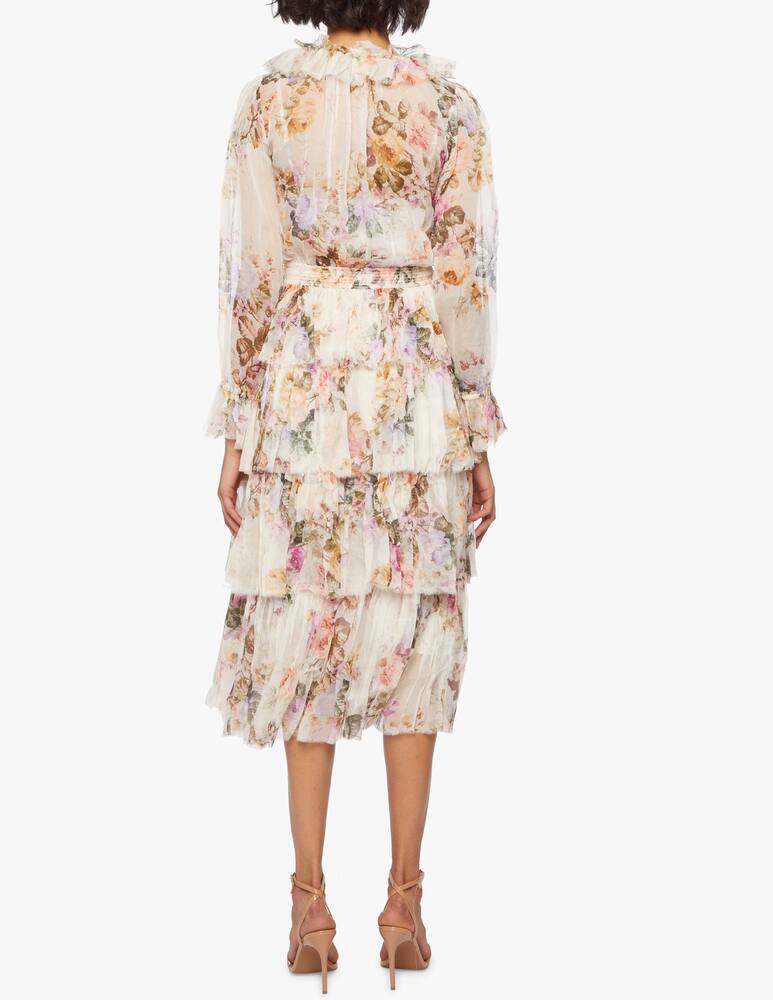 rinascente ZIMMERMANN Brighton tiered frill dress