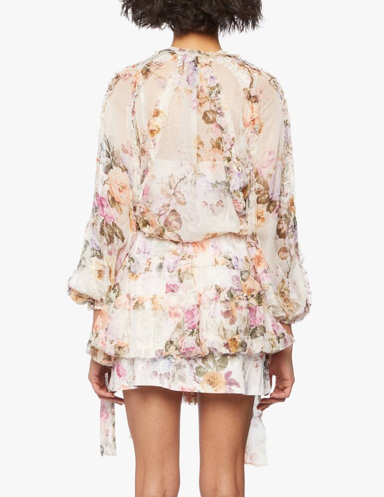 rinascente ZIMMERMANN Brighton frill billow mini dress