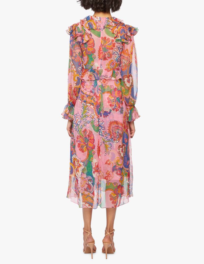 rinascente ZIMMERMANN Lovestruck chiffon midi dress
