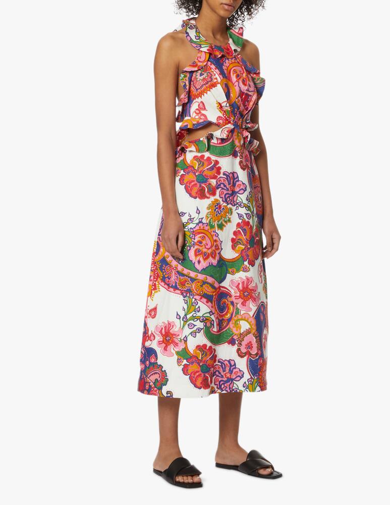 ZIMMERMANN Lovestruck Tie Back midi dress - picture 1 ZIMMERMANN Lovestruck Tie Back midi dress - picture 1