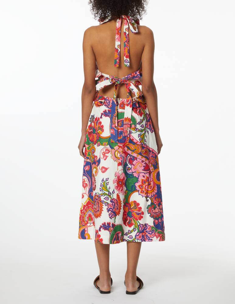 ZIMMERMANN Lovestruck Tie Back midi dress - picture 3 ZIMMERMANN Lovestruck Tie Back midi dress - picture 3