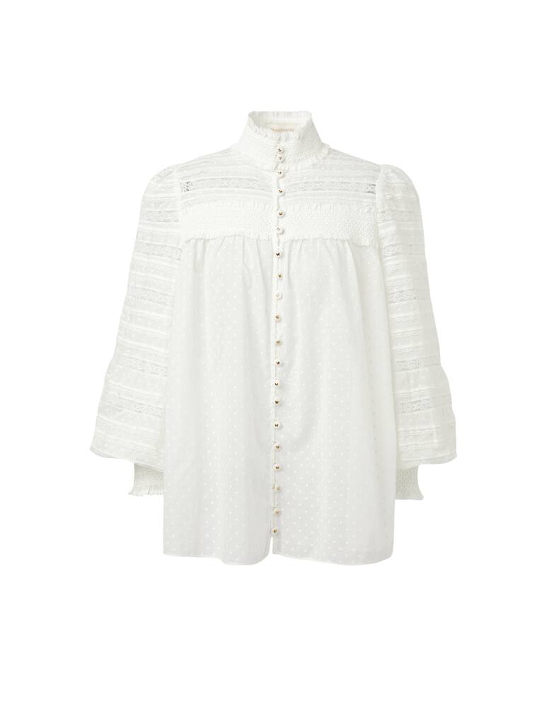 ZIMMERMANN Camicia in misto seta - immagine 1 ZIMMERMANN Camicia in misto seta - immagine 1