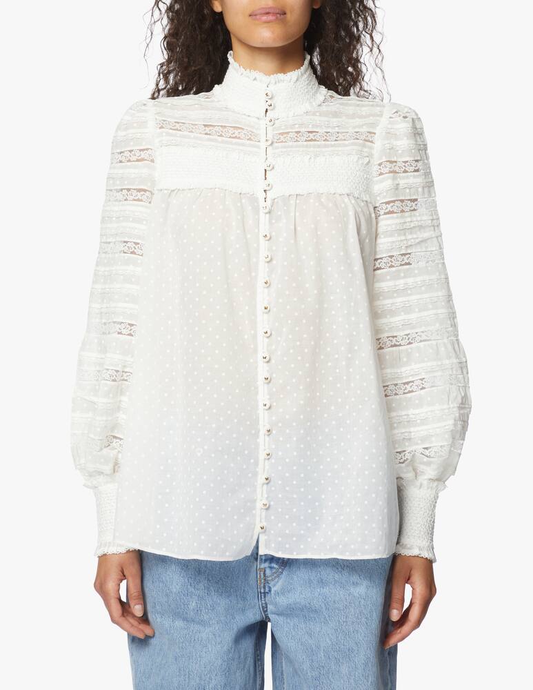 ZIMMERMANN Camicia in misto seta - immagine 4 ZIMMERMANN Camicia in misto seta - immagine 4