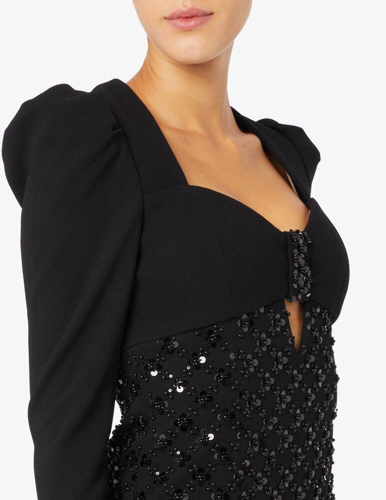 rinascente Rebecca Vallance Mini abito a maniche lunghe Marie