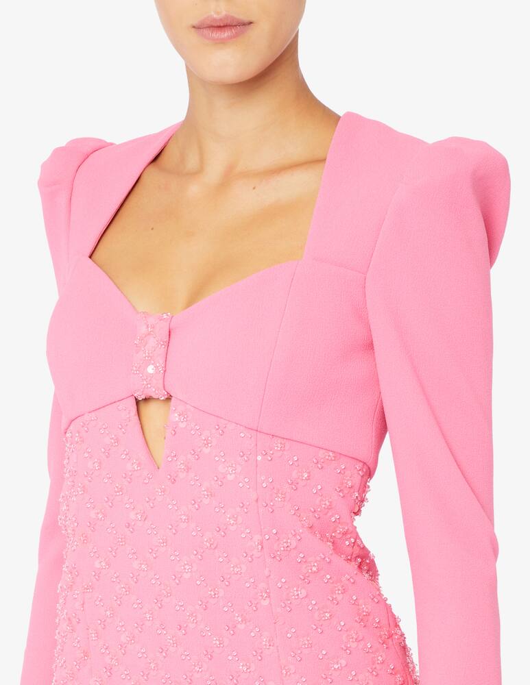 rinascente Rebecca Vallance Mini abito a maniche lunghe Marie