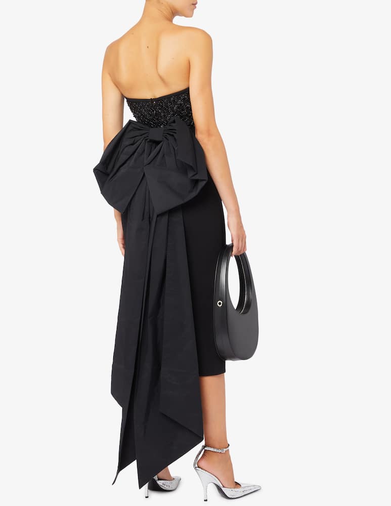 rinascente Rebecca Vallance Abito midi con fiocco Marie