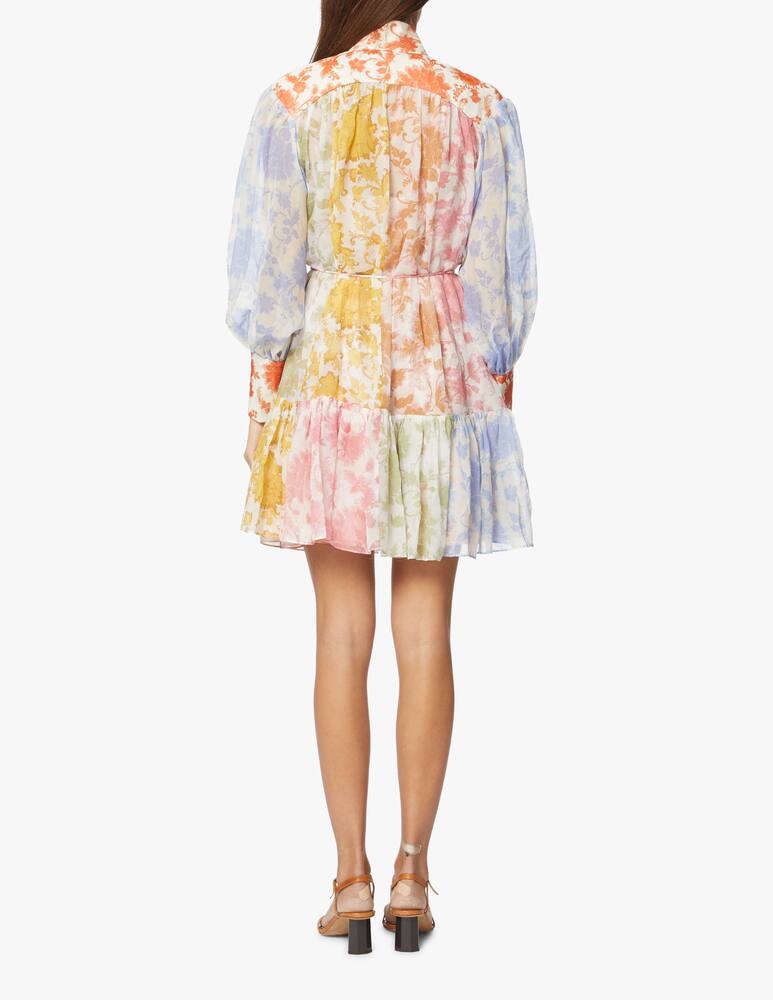 rinascente ZIMMERMANN Abito mini on cotone e seta Postcard - multicolor