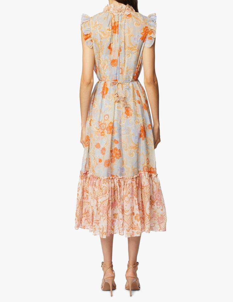 rinascente ZIMMERMANN Abito midi senza maniche Postcard - multicolor