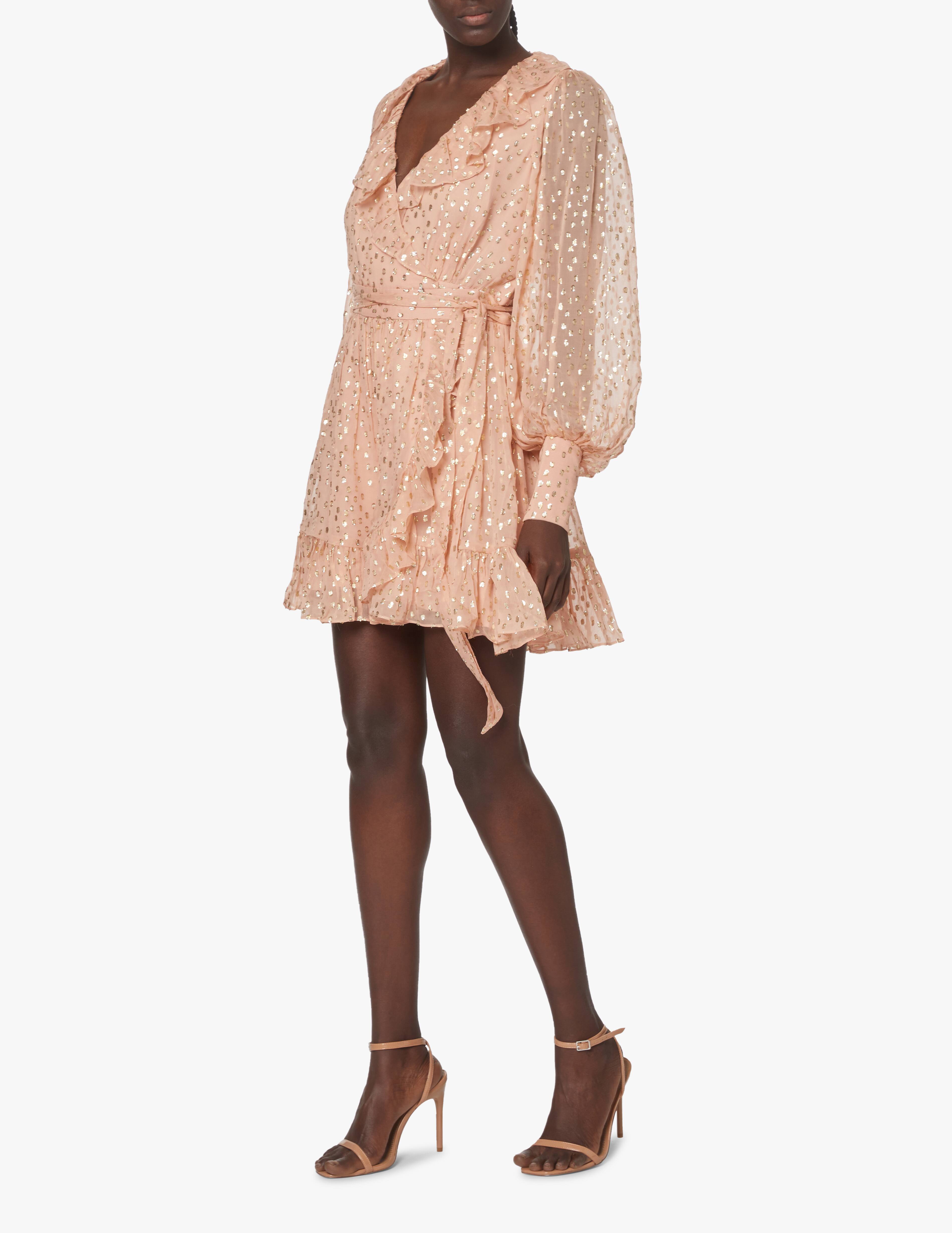 Zimmermann Women's Mini Abito Portafoglio Red