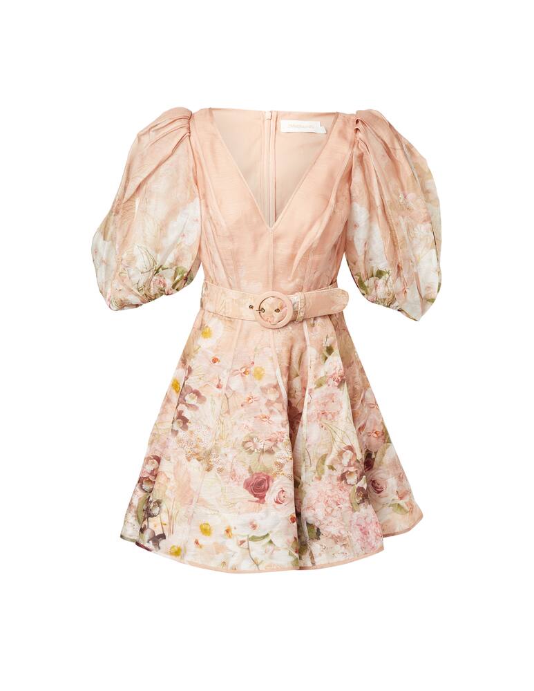 ZIMMERMANN Abito mini in misto seta Dancer - rosa - immagine 5 ZIMMERMANN Abito mini in misto seta Dancer - rosa - immagine 5