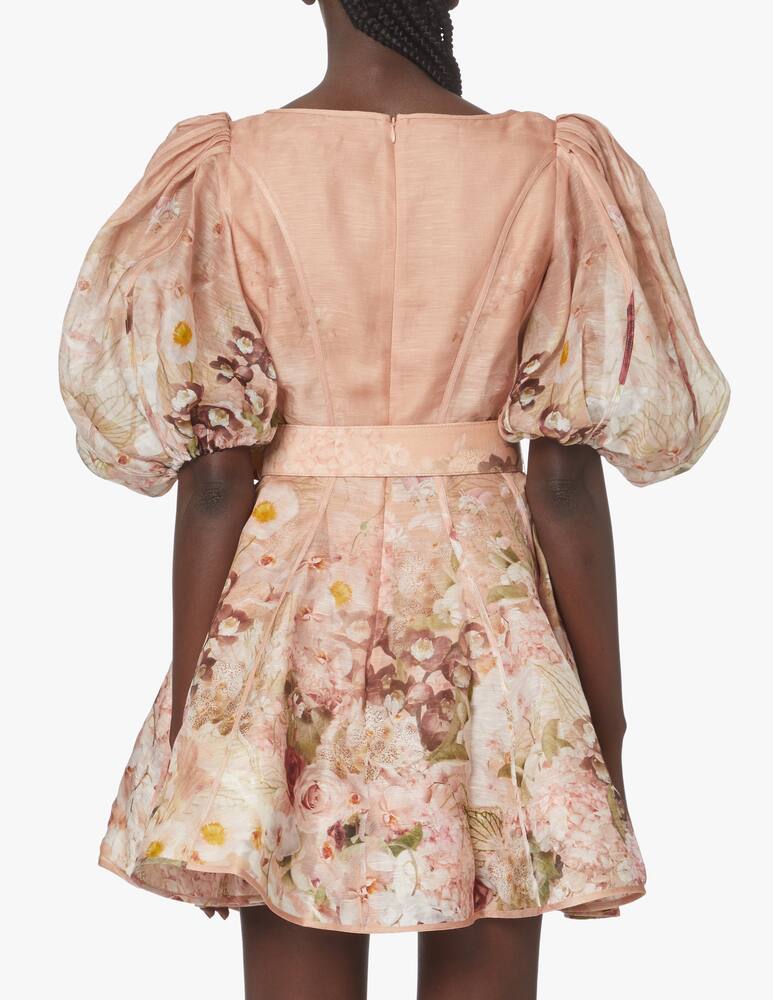 ZIMMERMANN Abito mini in misto seta Dancer - rosa - immagine 3 ZIMMERMANN Abito mini in misto seta Dancer - rosa - immagine 3