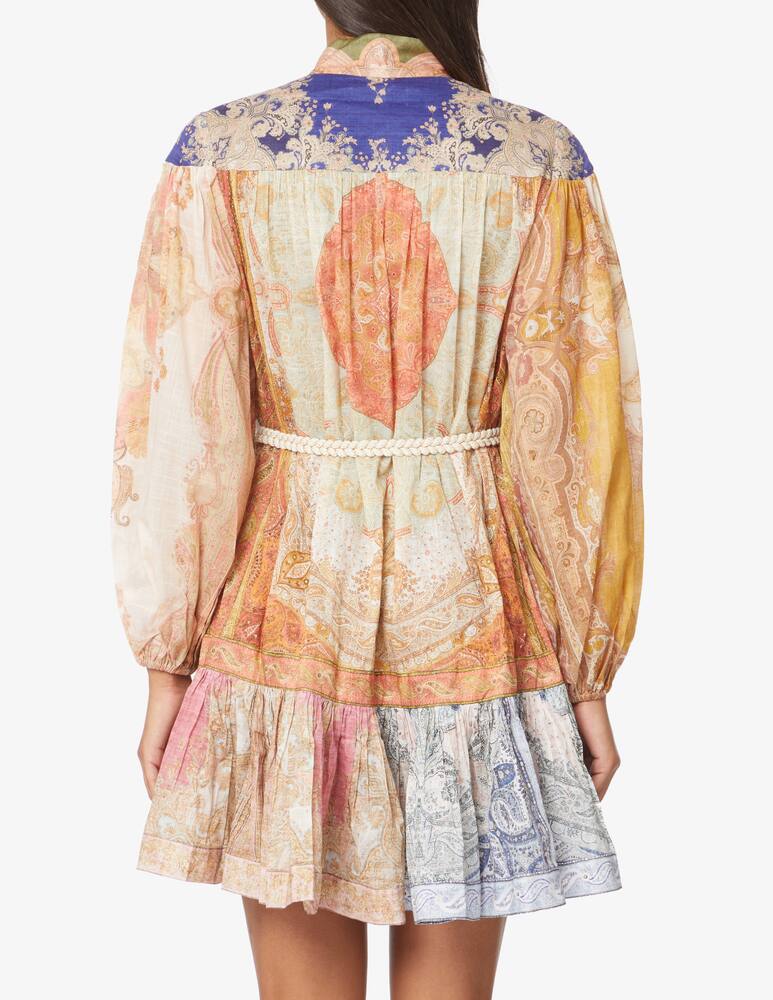 ZIMMERMANN Vestito corto chemise Anneke - Multicolor - immagine 3 ZIMMERMANN Vestito corto chemise Anneke - Multicolor - immagine 3