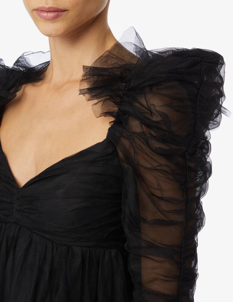 rinascente ZIMMERMANN Tulle mini dress - Black
