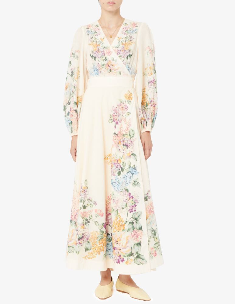 rinascente ZIMMERMANN Abito midi a portafoglio Halliday