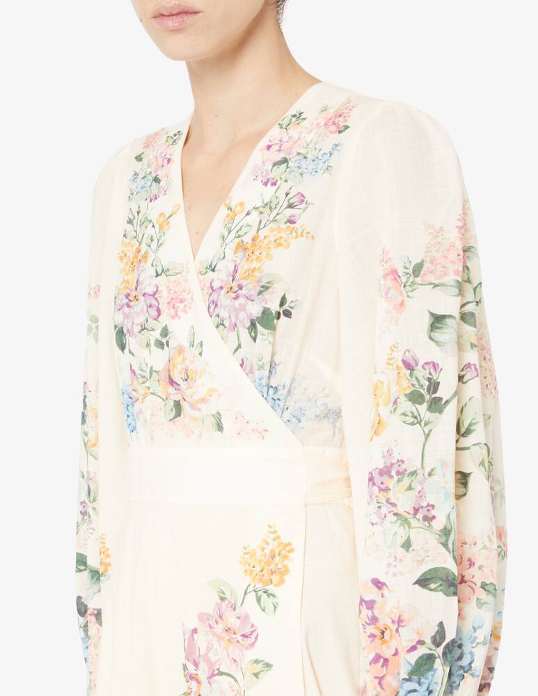 rinascente ZIMMERMANN Abito midi a portafoglio Halliday