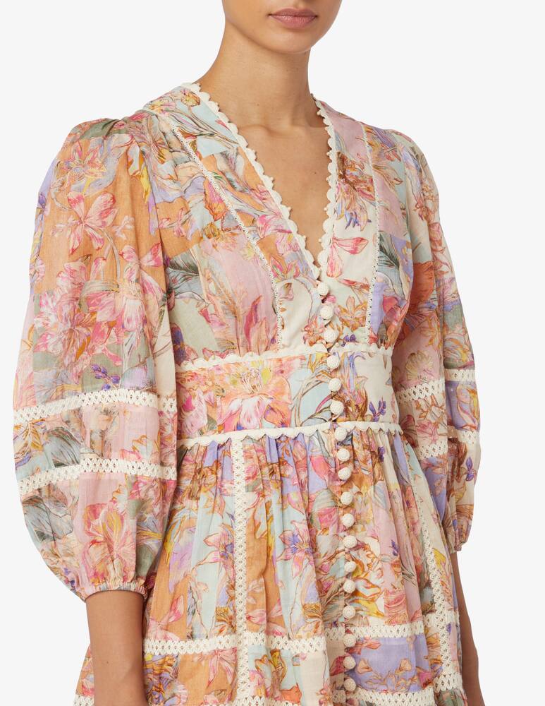 ZIMMERMANN Vestito fiori all over - immagine 4 ZIMMERMANN Vestito fiori all over - immagine 4