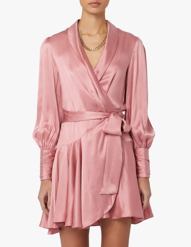 ZIMMERMANN Silk mini wrap dress - picture 1 ZIMMERMANN Silk mini wrap dress - picture 1