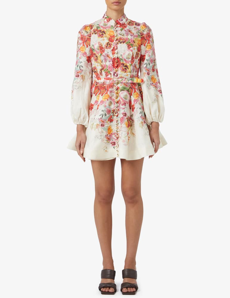 ZIMMERMANN Wonderland buttoned mini dress - picture 1 ZIMMERMANN Wonderland buttoned mini dress - picture 1