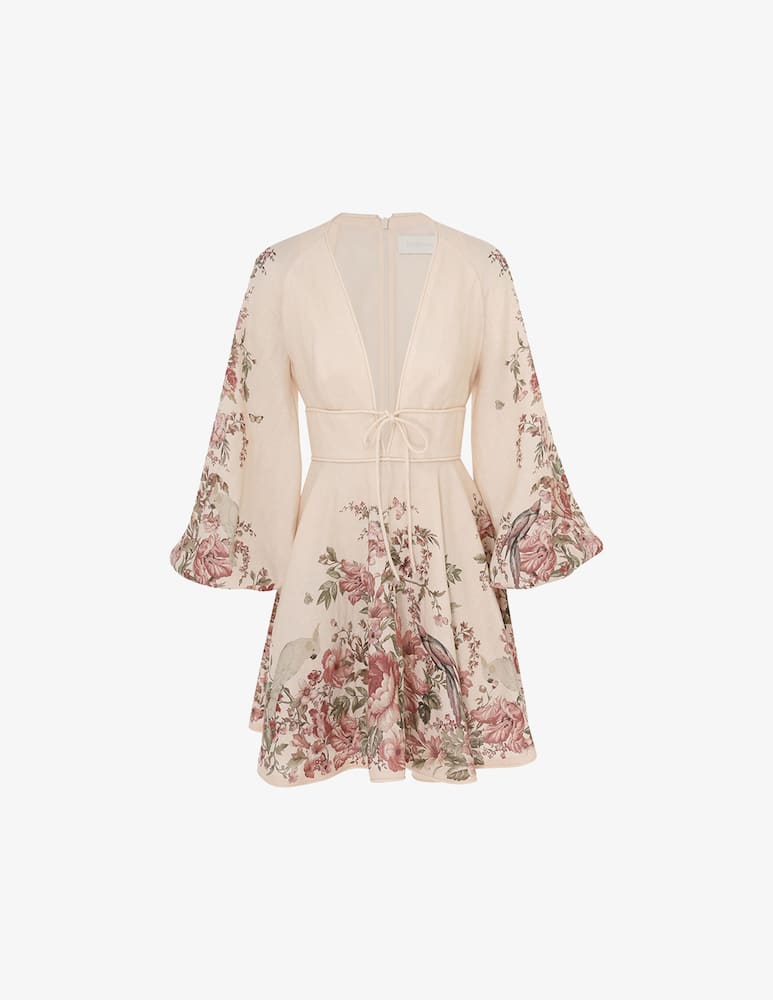 ZIMMERMANN Miniabito con scollatura waverly - immagine 1 ZIMMERMANN Miniabito con scollatura waverly - immagine 1