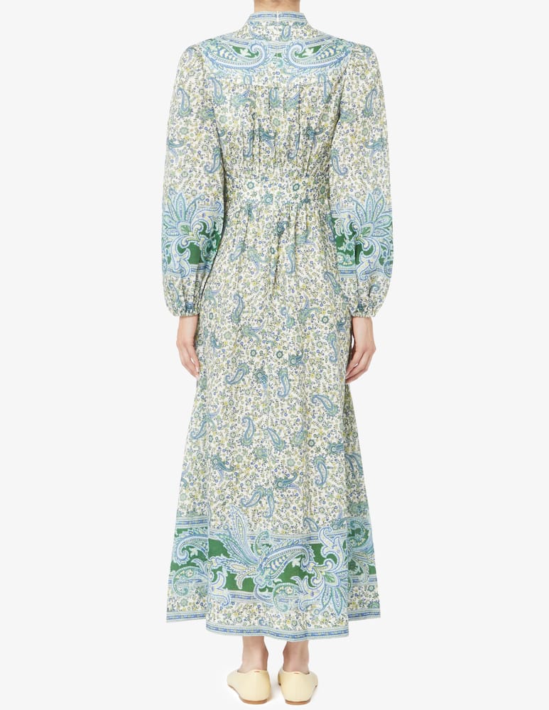 ZIMMERMANN Abito midi con scollo profondo Ottie - immagine 3 ZIMMERMANN Abito midi con scollo profondo Ottie - immagine 3