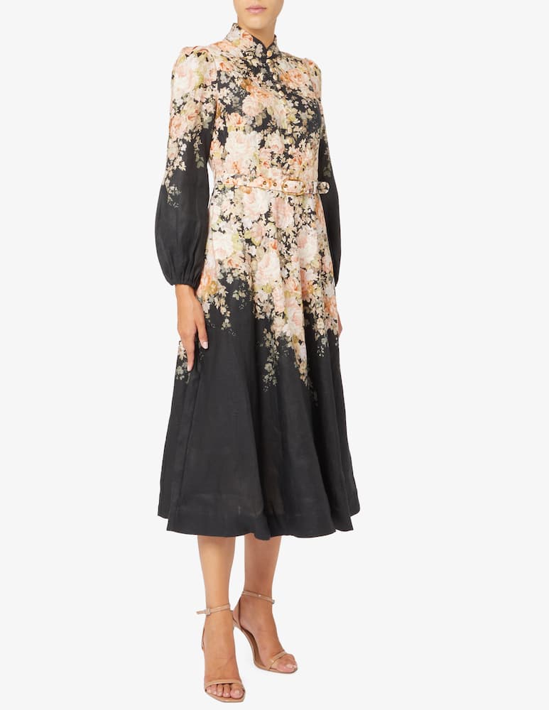 ZIMMERMANN Vestito midi Illustration - immagine 2 ZIMMERMANN Vestito midi Illustration - immagine 2