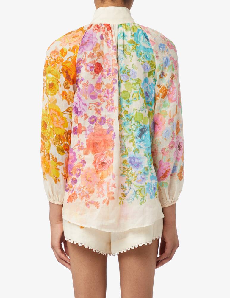 rinascente ZIMMERMANN Camicia a fiori a manica lunga