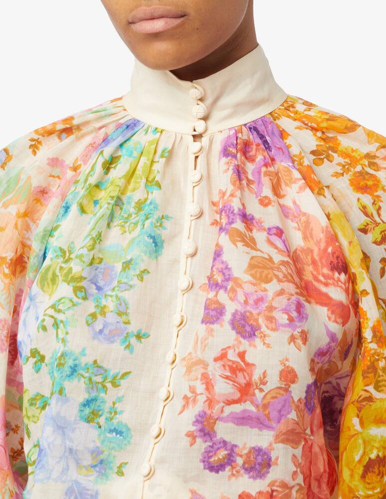 rinascente ZIMMERMANN Camicia a fiori a manica lunga