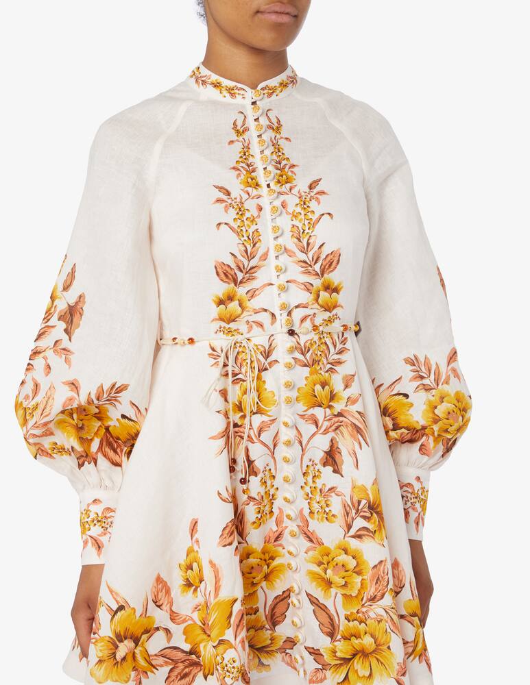 ZIMMERMANN Vestito corto in lino - immagine 4 ZIMMERMANN Vestito corto in lino - immagine 4