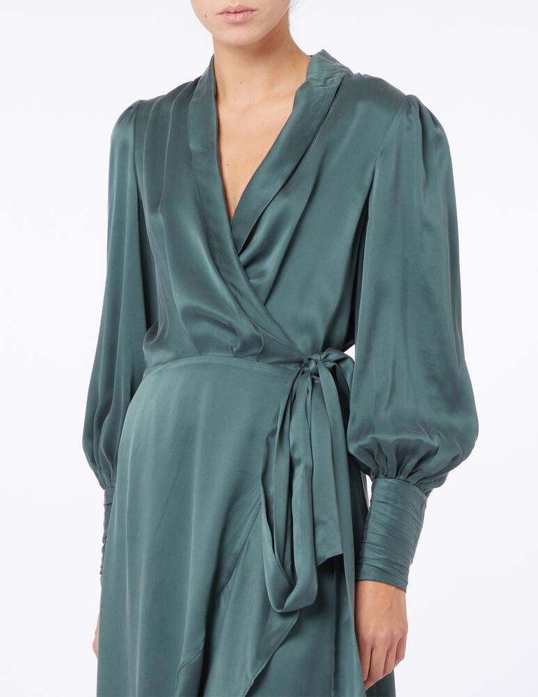 rinascente ZIMMERMANN Abito midi a portafoglio in seta