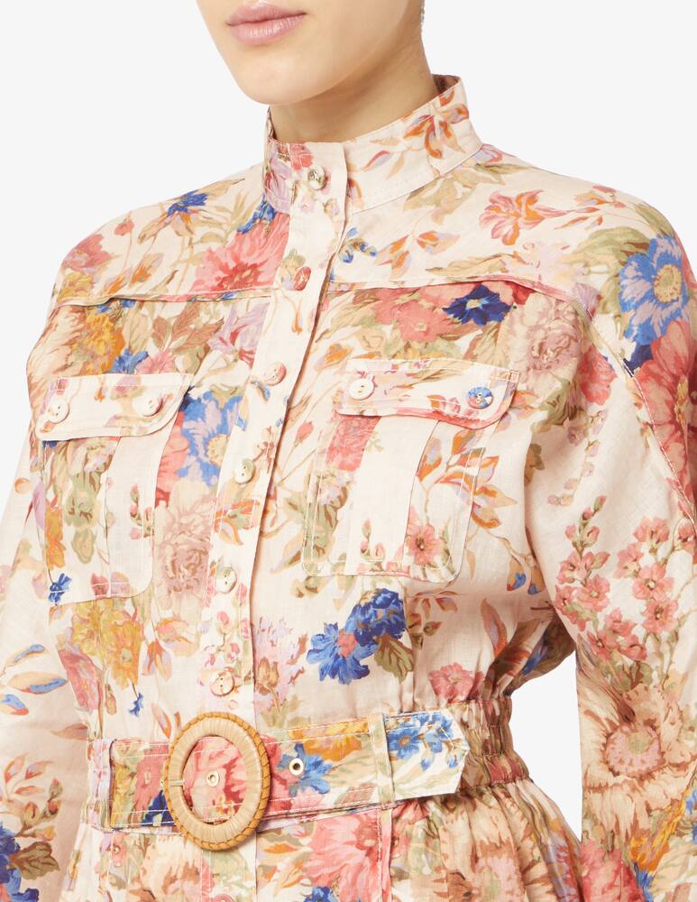 rinascente ZIMMERMANN August panelled playsuit