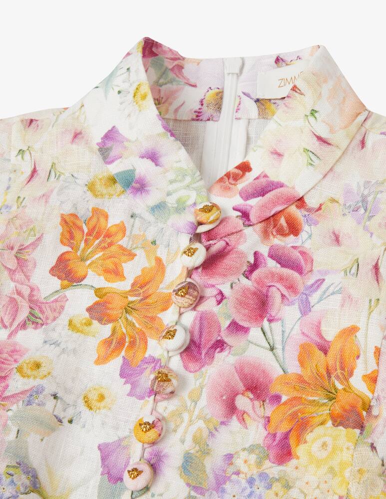 rinascente ZIMMERMANN Natura buttoned mini dress