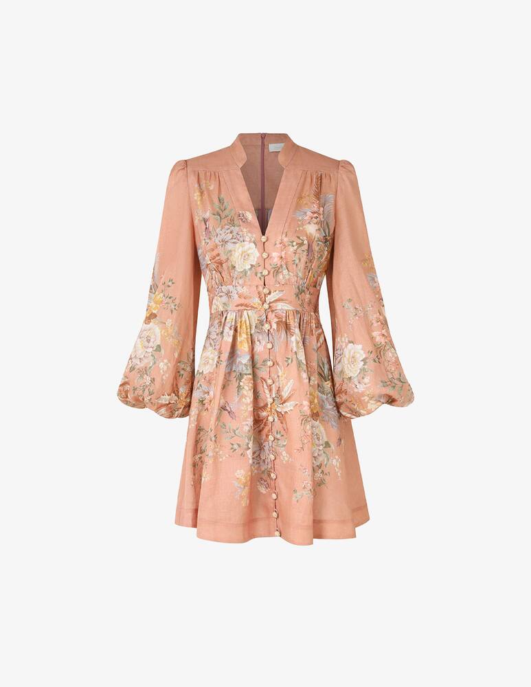 rinascente ZIMMERMANN Floral plunge mini dress