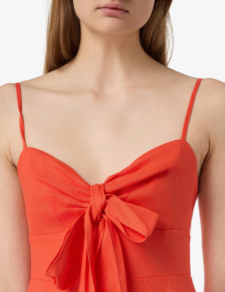 rinascente ZIMMERMANN Tie front midi dress