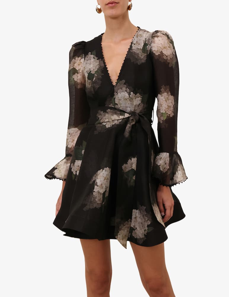 ZIMMERMANN Balance Long Sleeve Mini Dress - picture 1 ZIMMERMANN Balance Long Sleeve Mini Dress - picture 1