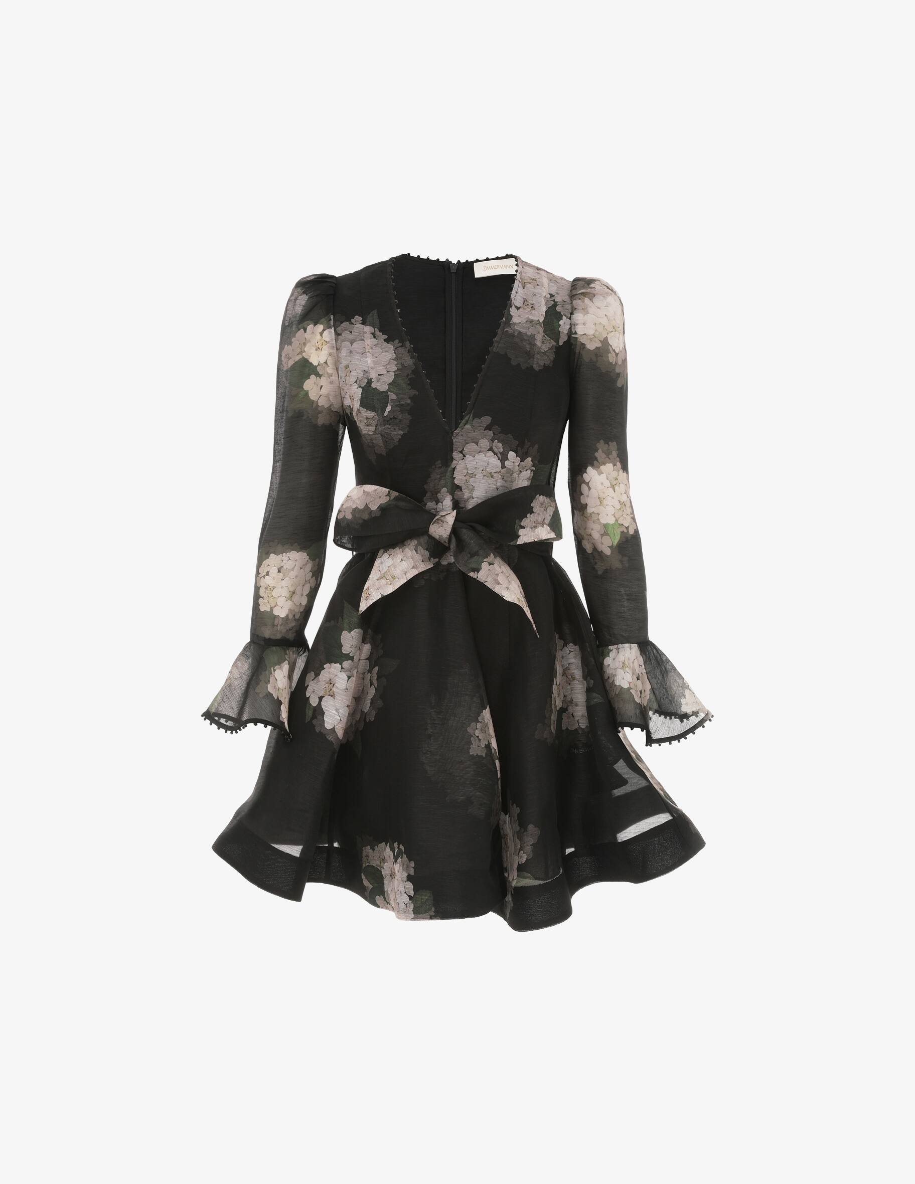 zimmermann balance long sleeve mini dress Shop ZIMMERMANN Balance Long Sleeve Mini Dress on Rinascente