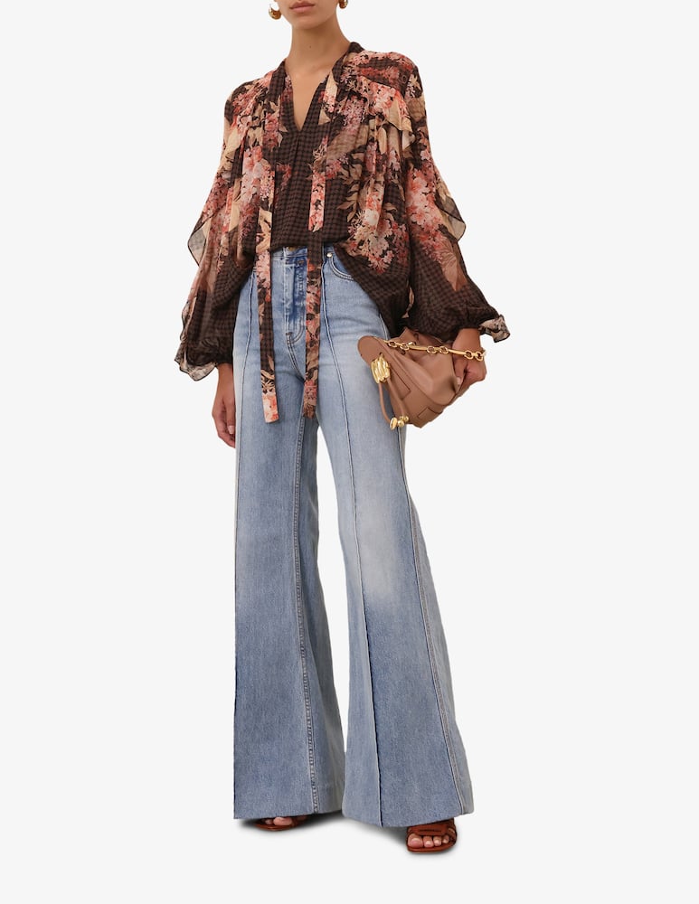 ZIMMERMANN Blusa con volant Illuminate - immagine 2 ZIMMERMANN Blusa con volant Illuminate - immagine 2