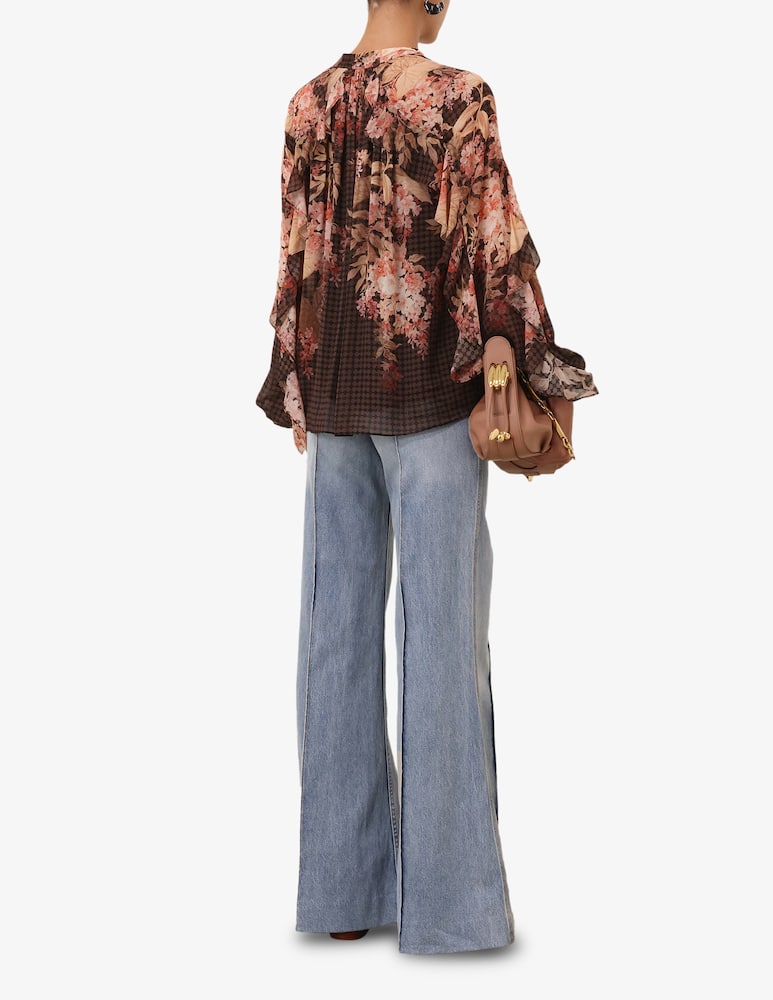 ZIMMERMANN Blusa con volant Illuminate - immagine 3 ZIMMERMANN Blusa con volant Illuminate - immagine 3