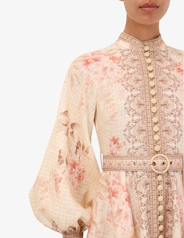 rinascente ZIMMERMANN Illuminate Buttoned Mini Dress